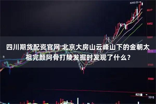 四川期货配资官网 北京大房山云峰山下的金朝太祖完颜阿骨打陵发掘时发现了什么？