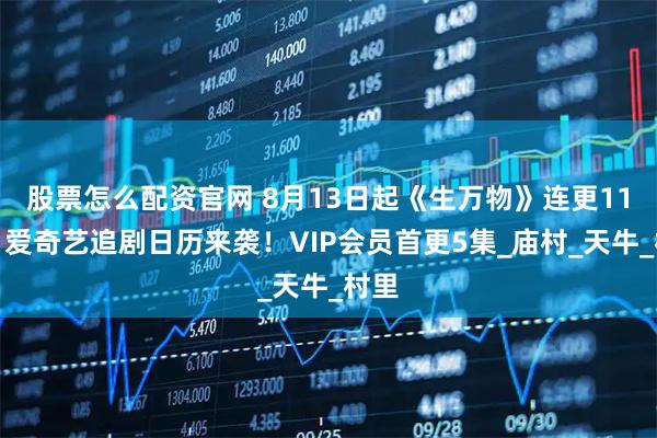 股票怎么配资官网 8月13日起《生万物》连更11天，爱奇艺追剧日历来袭！VIP会员首更5集_庙村_天牛_村里